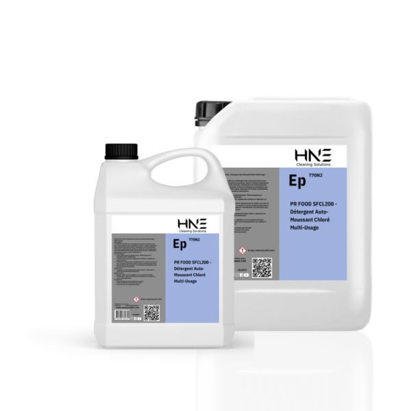 Détergent Auto-Moussant Chloré Multi-Usage